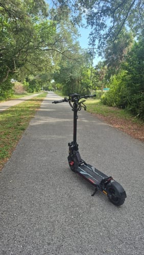 Customer photo review of Backfire M8 Electric Scooter with GPS and Samsung Battery