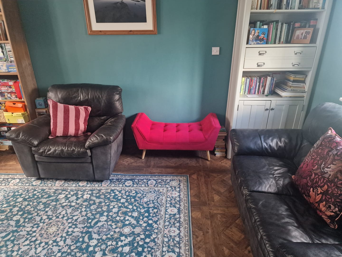 Customer photo review of Fabric Paint -- Raspberry