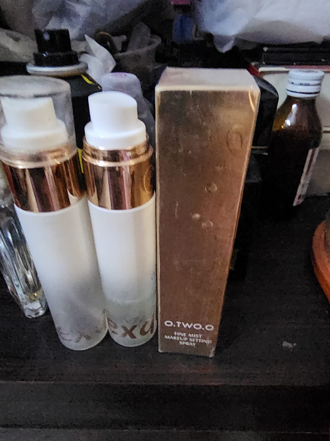 Customer photo review of O.TWO.O EXQUISIT SETTING SPRAY