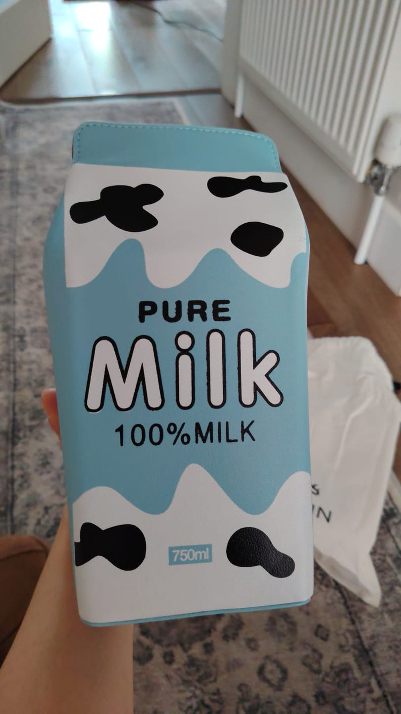 Customer photo review of Milk Mini Bag
