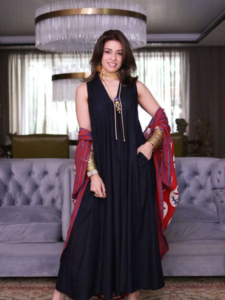 Customer photo review of Nile Maxi Dress