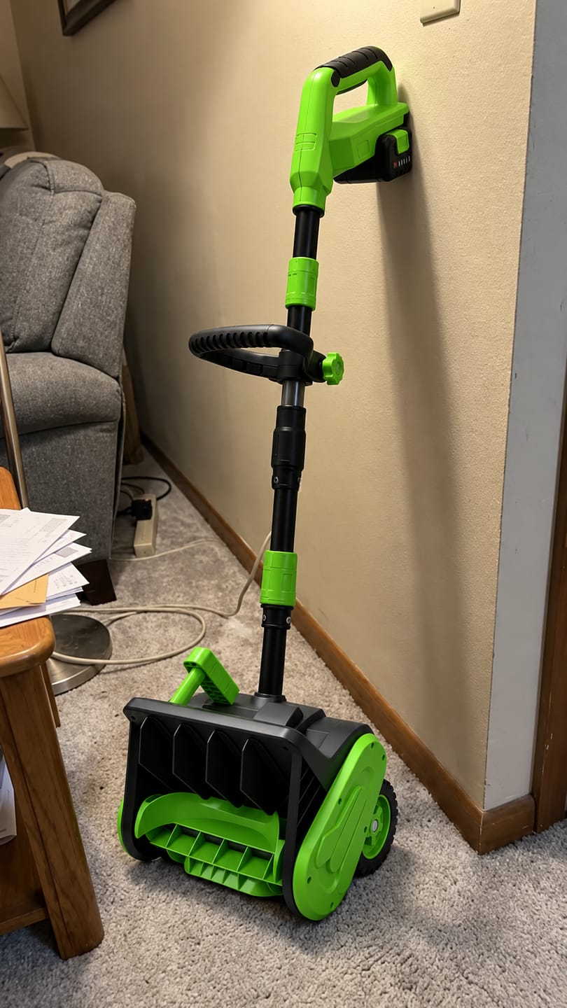 Customer photo review of Electric Snow Shovel
