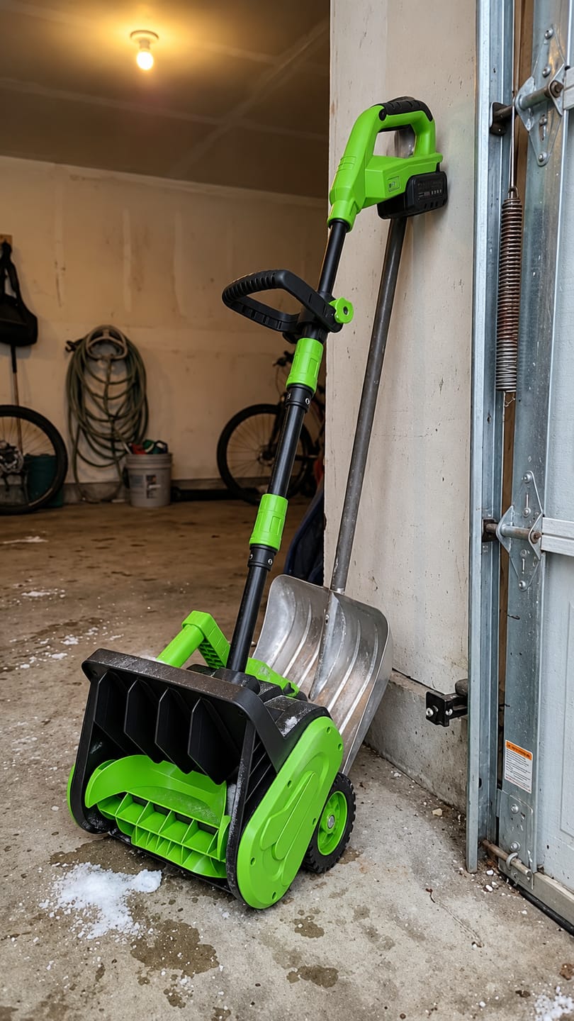 Customer photo review of Electric Snow Shovel