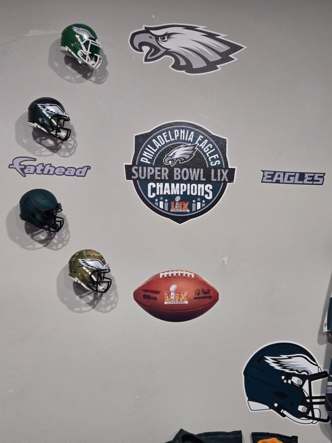 Customer photo review of Philadelphia Eagles Riddell Speed Mini Helmet
