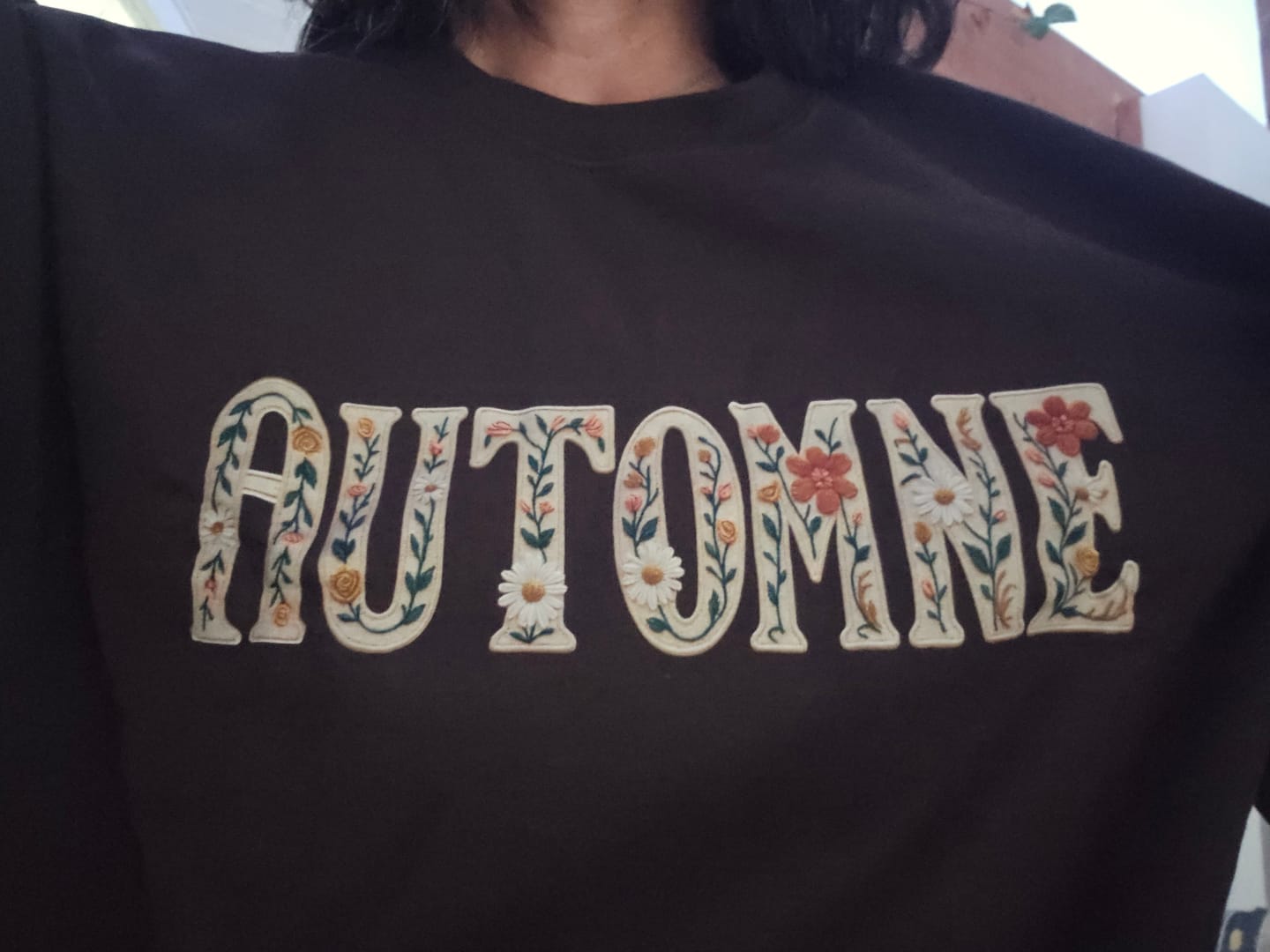 Customer photo review of Sweatshirt Automne