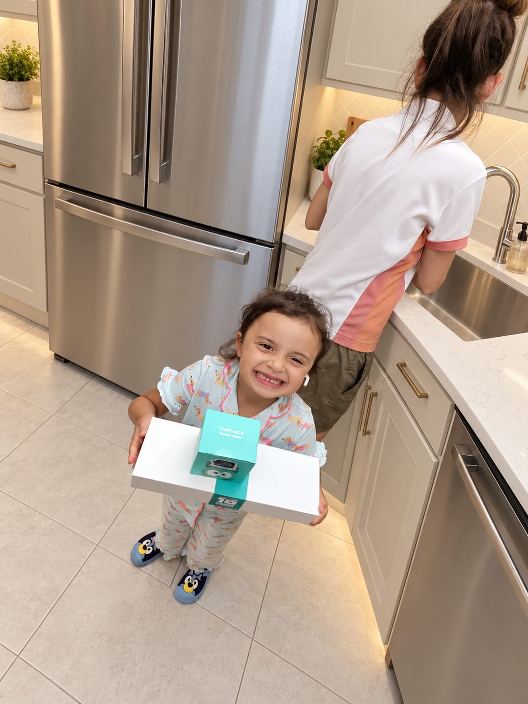 Customer photo review of TickTalk 6 Kids GPS Smartwatch with Video Calls & SOS