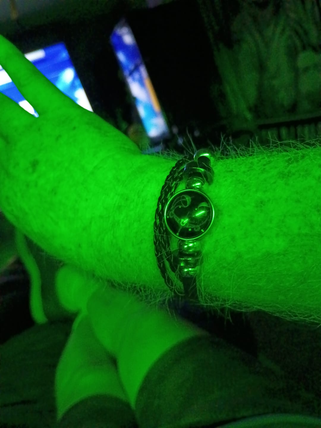 Customer photo review of 12 Zodiac Constellation Adjustable Braided Bracelet