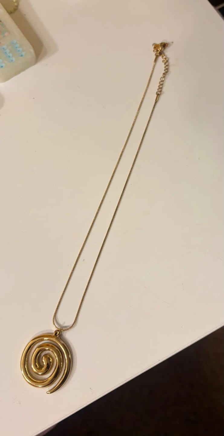 Customer photo review of Galactic Aura Waterproof Necklace