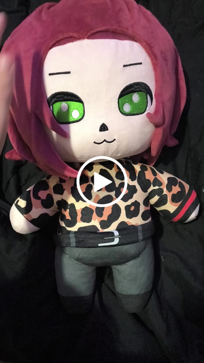 Customer video review of Original Character (OC) Design Plush