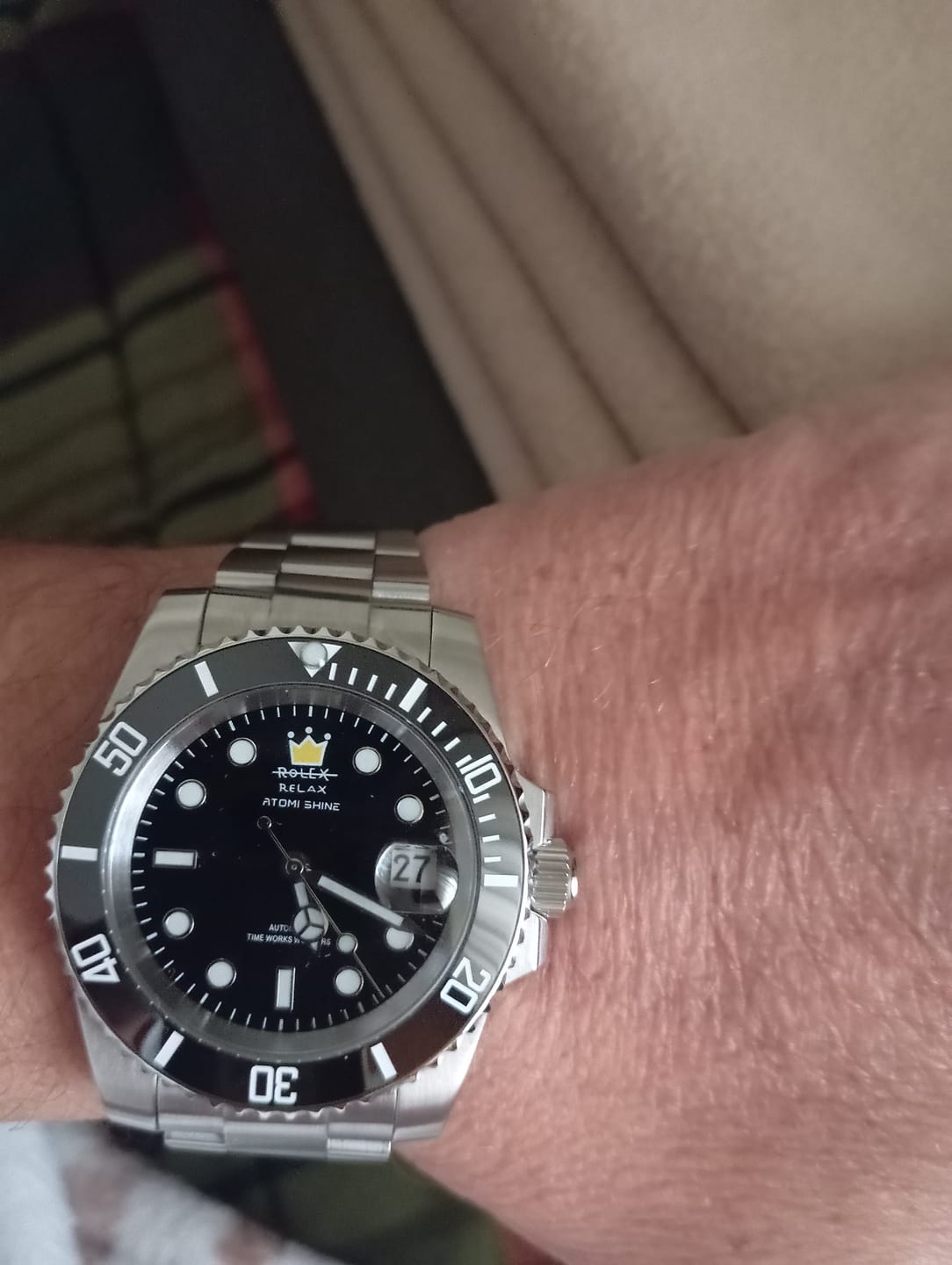 Customer photo review of HYDROCORE CLASSIC WATCH