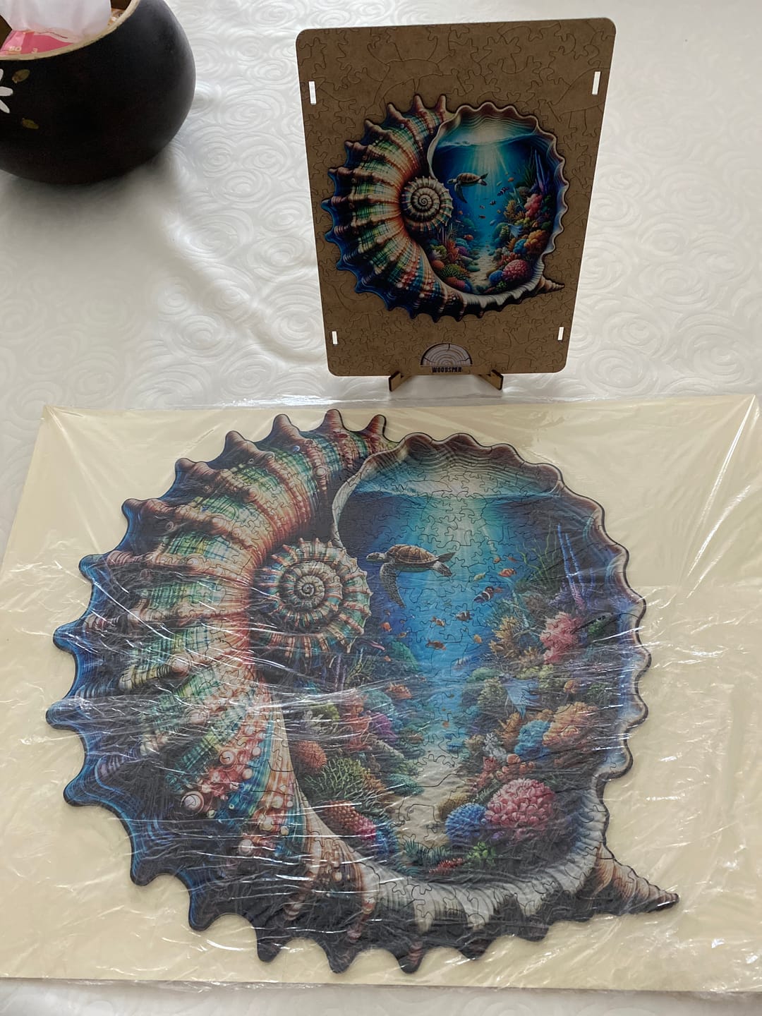 Customer photo review of Kabukta Fısıltılar - Ahşap Puzzle
