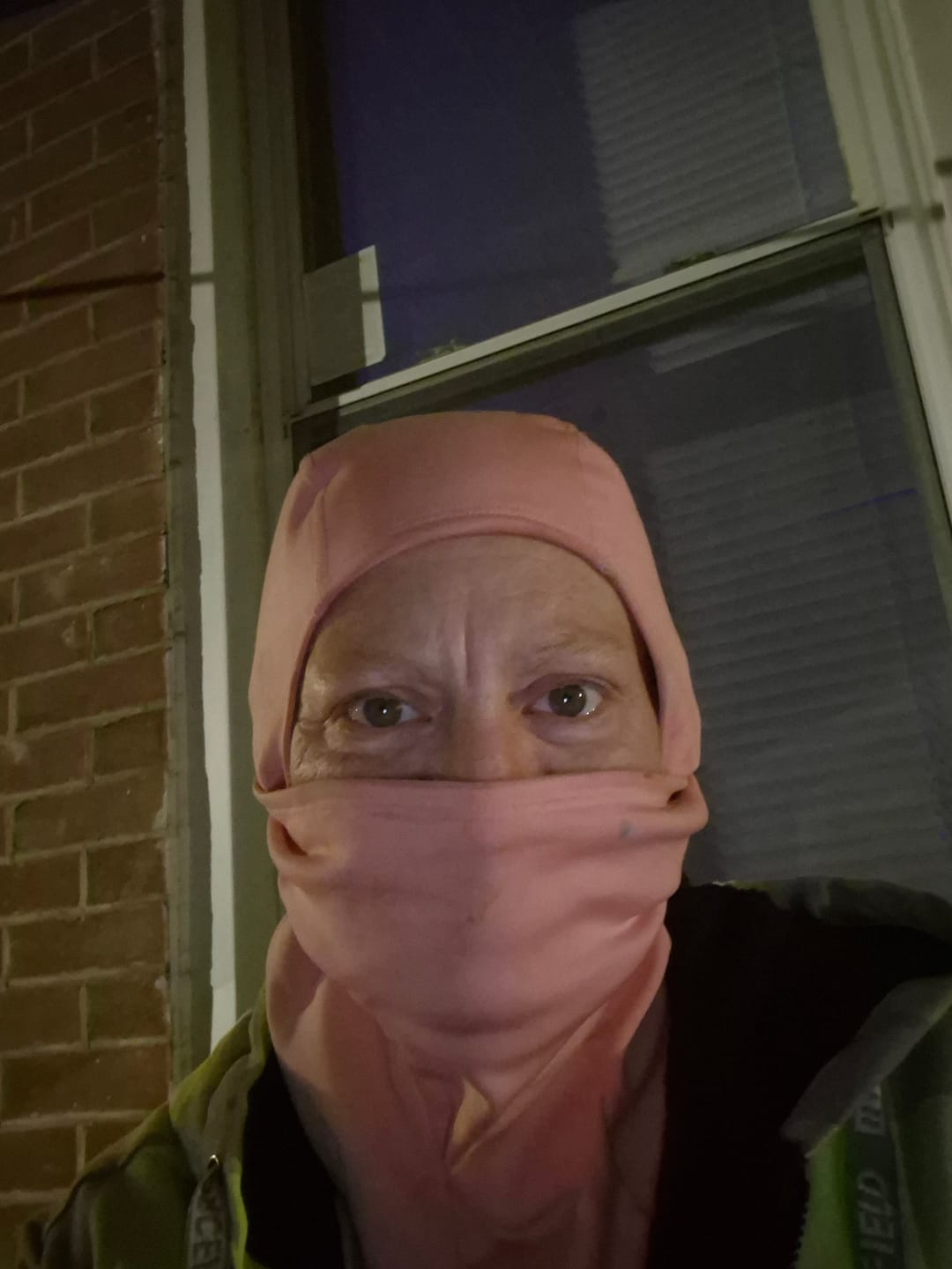 Customer photo review of Thermal Windproof Balaclava Ski Mask