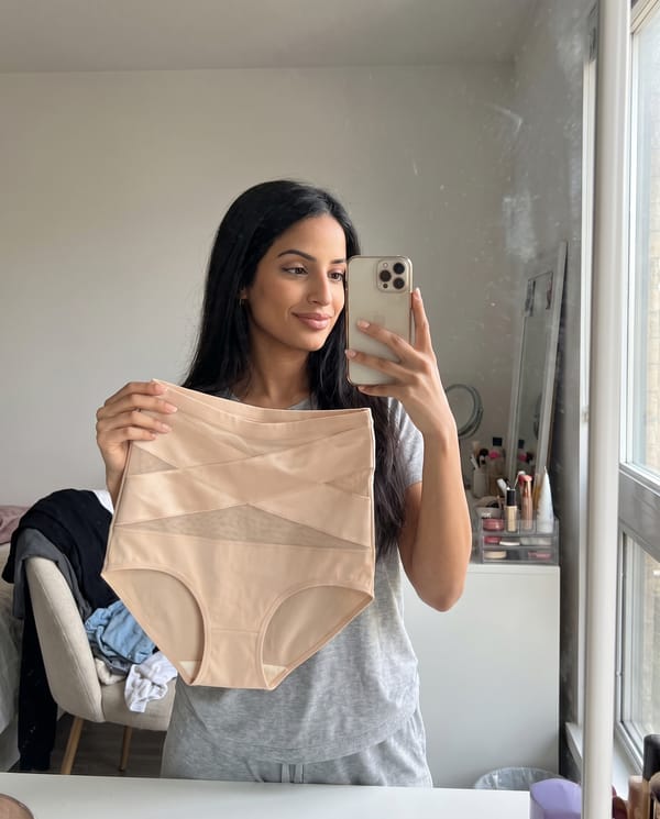 Customer photo review of Braga alta postparto Latido
