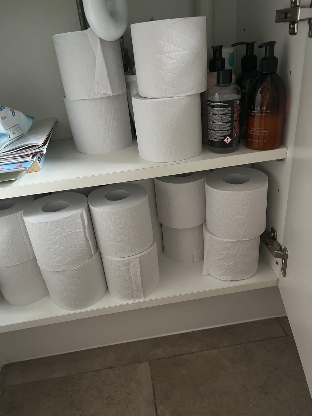 Customer photo review of 100% Recycled Toilet Paper