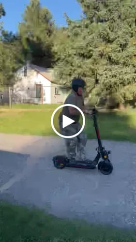Customer photo review of Backfire M8 Electric Scooter with GPS and Samsung Battery
