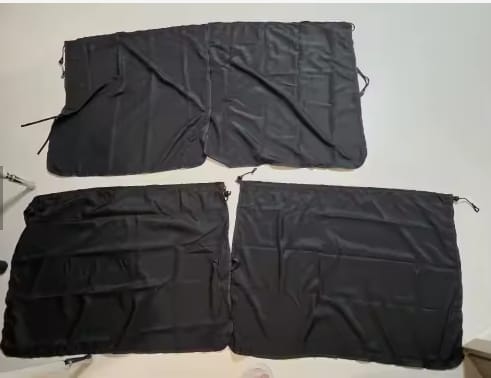 Customer photo review of Car Privacy Curtains