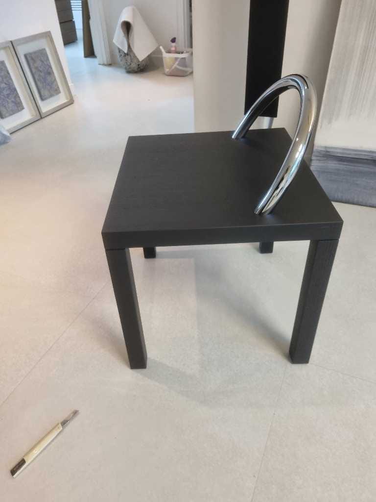 Customer photo review of KO-KO - Wooden service table with handle