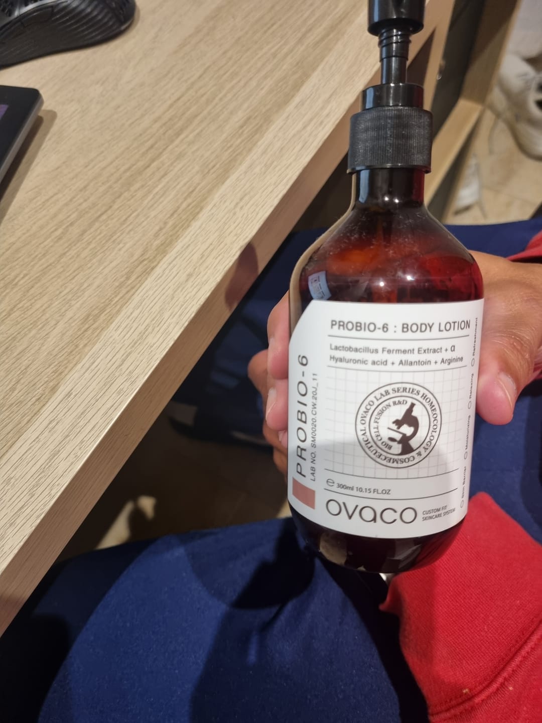 Customer photo review of Probio 6 Body Lotion