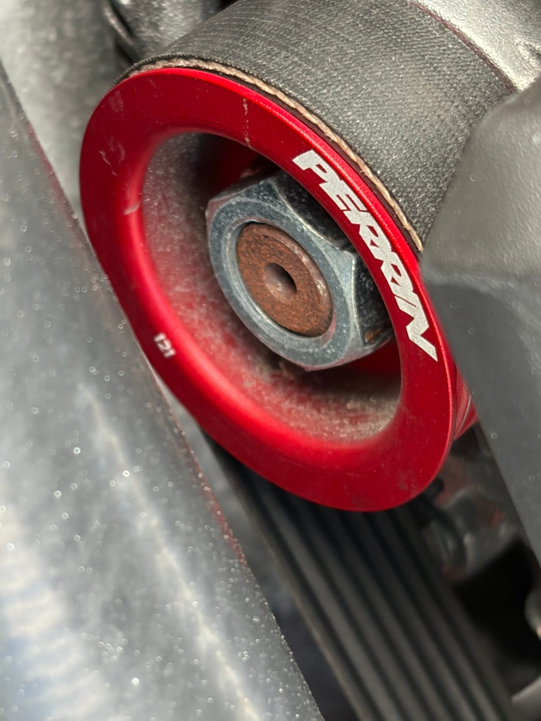 Customer photo review of Alternator Pulley for 2022-2026 WRX, Outback XT, Legacy XT, Forester XT
