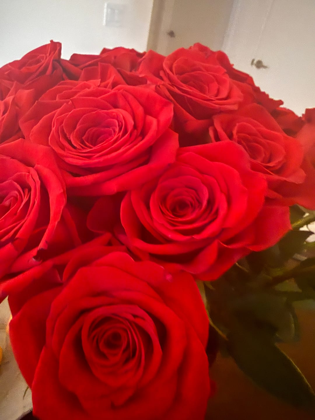 Customer photo review of Red Rose Bouquet