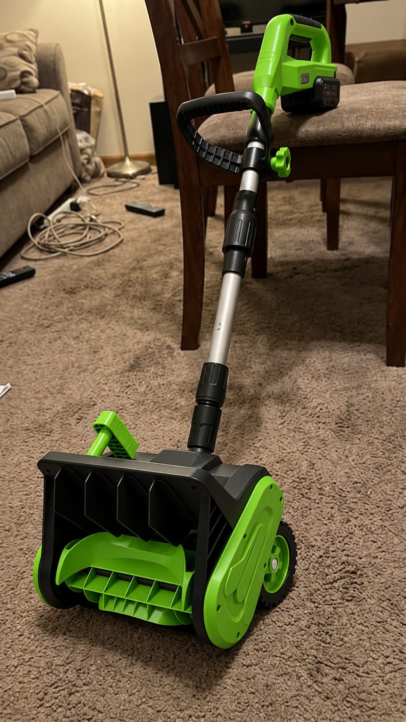 Customer photo review of Electric Snow Shovel