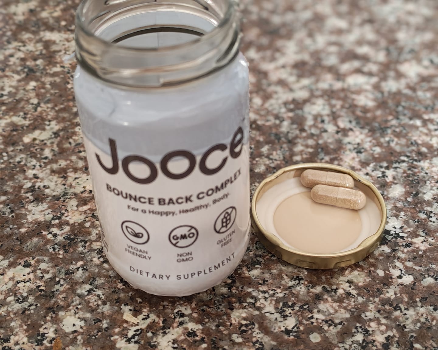 Customer photo review of JOOCE Bounce Back Fat Burning Complex