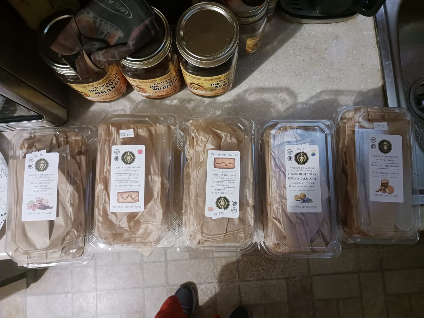 Customer photo review of Low Carb Lifestyle Pound Cake - No Sugar Added Gluten-Free