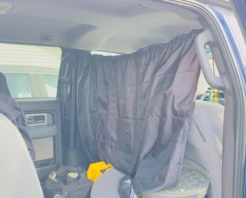 Customer photo review of Car Privacy Curtains