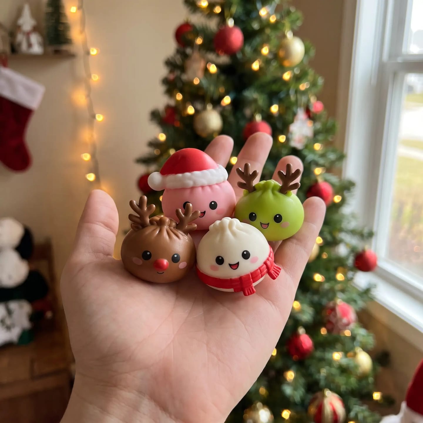 Customer photo review of Calendario de Adviento Squishy con 24 Sorpresas Navideñas