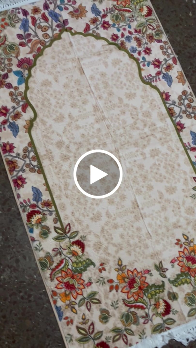 Customer video review of Barakah Padded Prayer Mat