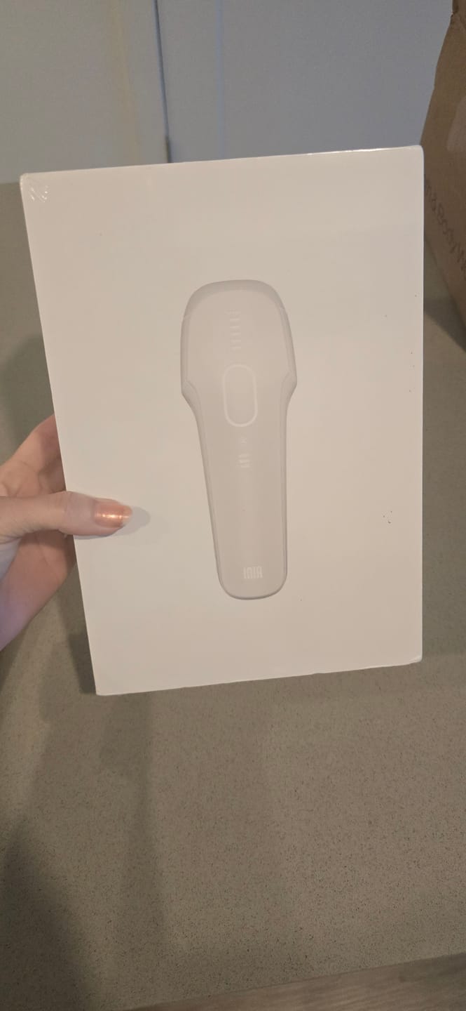 Customer photo review of INIA HAUTE Pro IPL Hair Removal Device