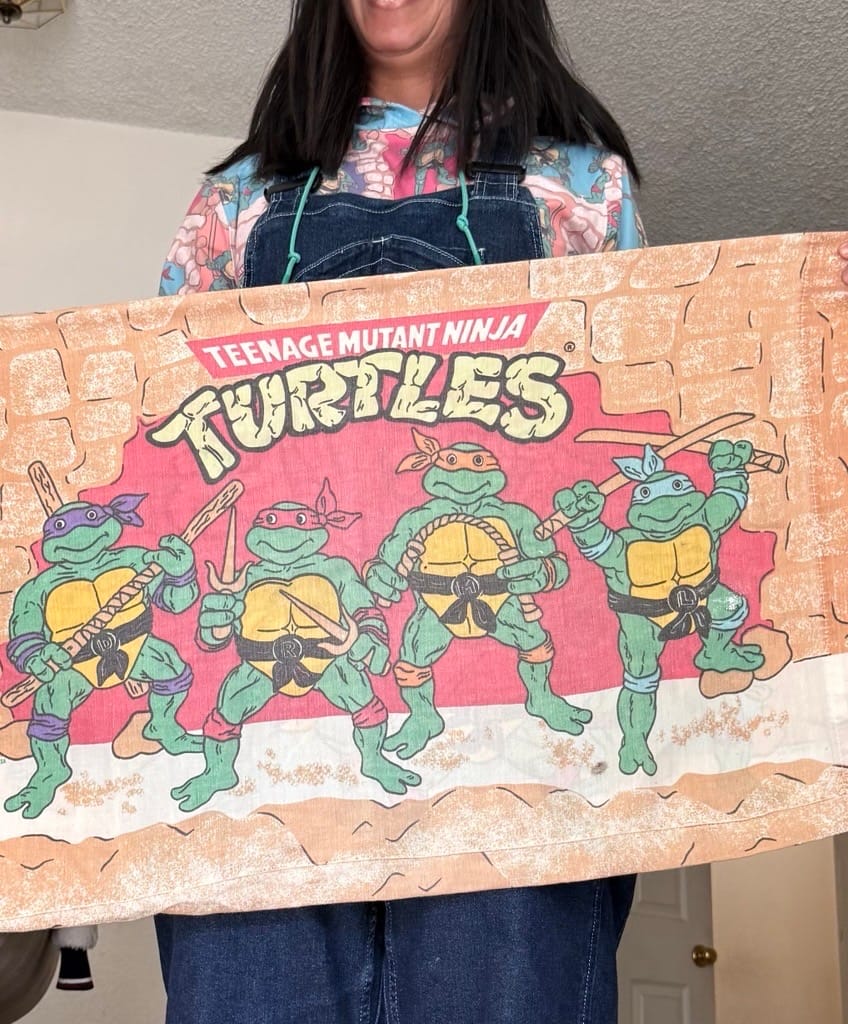Customer photo review of Teenage Mutant Ninja Turtles "Cowabunga Covers" – Performance Hoodie