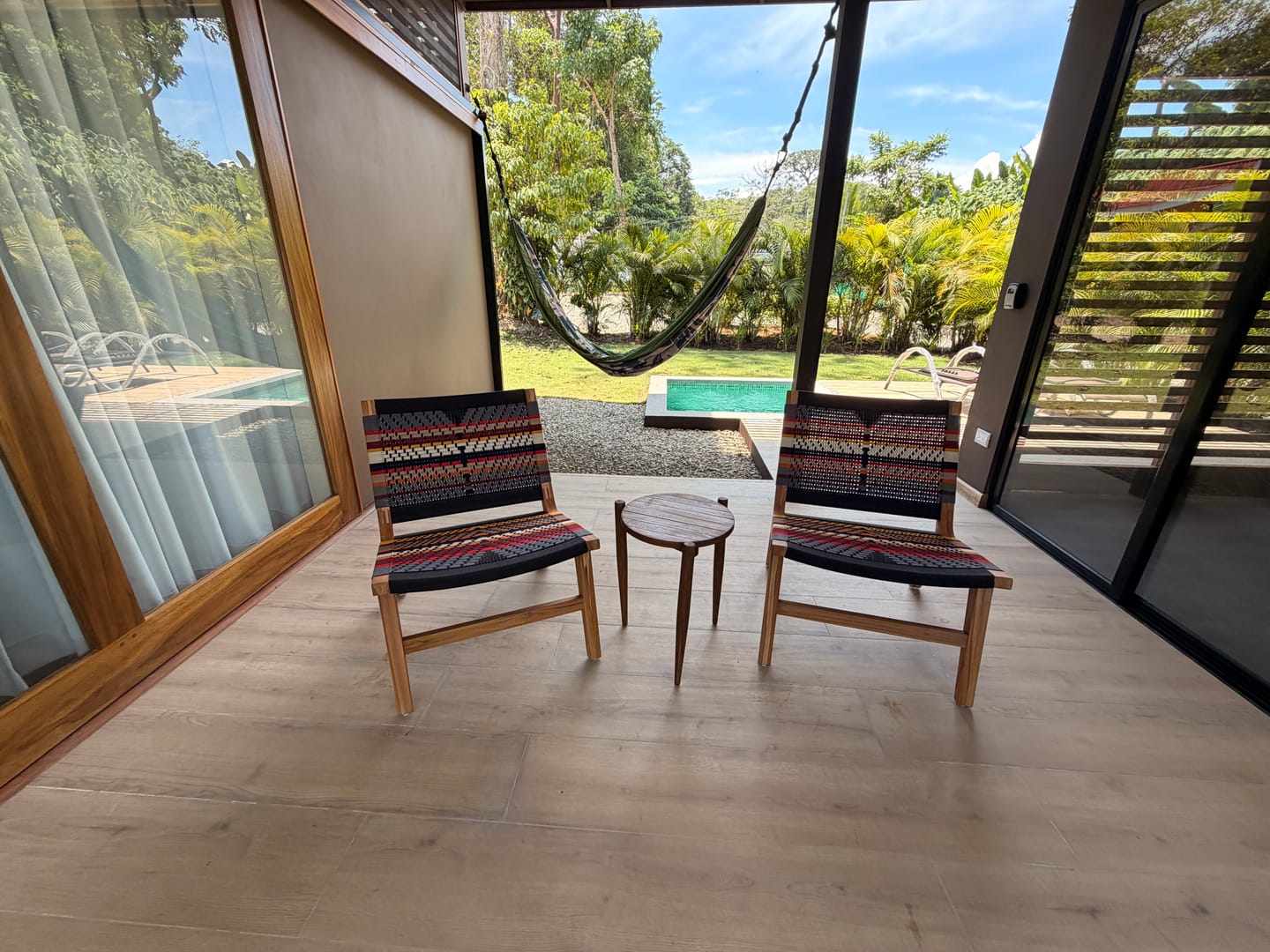 Customer photo review of Casares Lounge Chair | San Geronimo Pattern