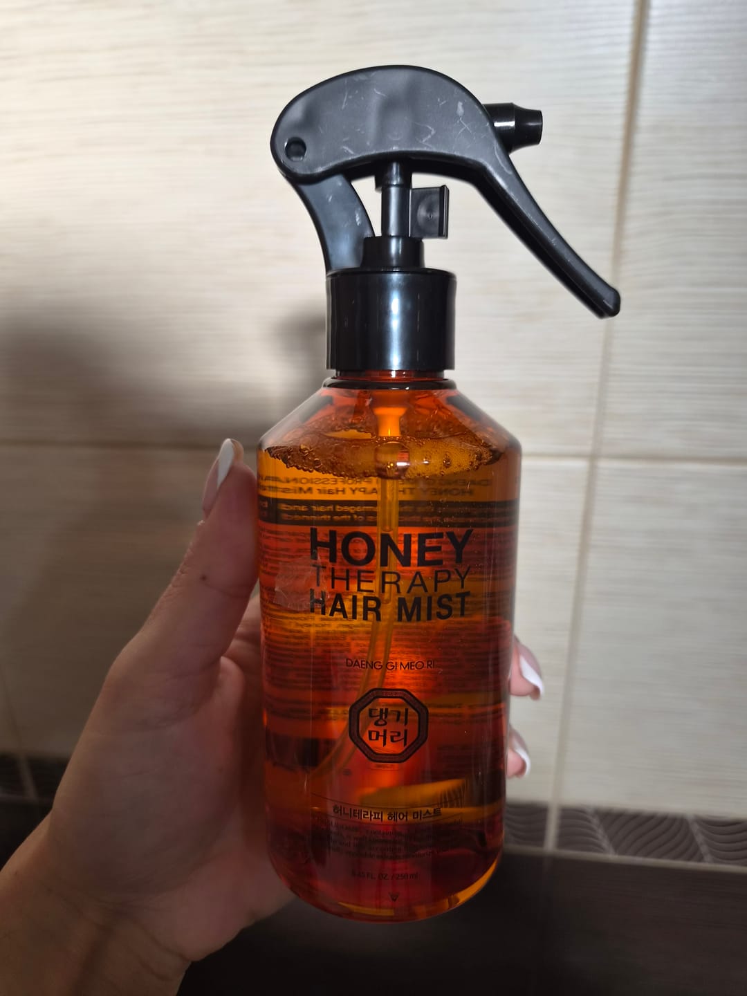 Customer photo review of Спрей - Мист за коса Медена терапия Doori Honey Therapy Hair Mist