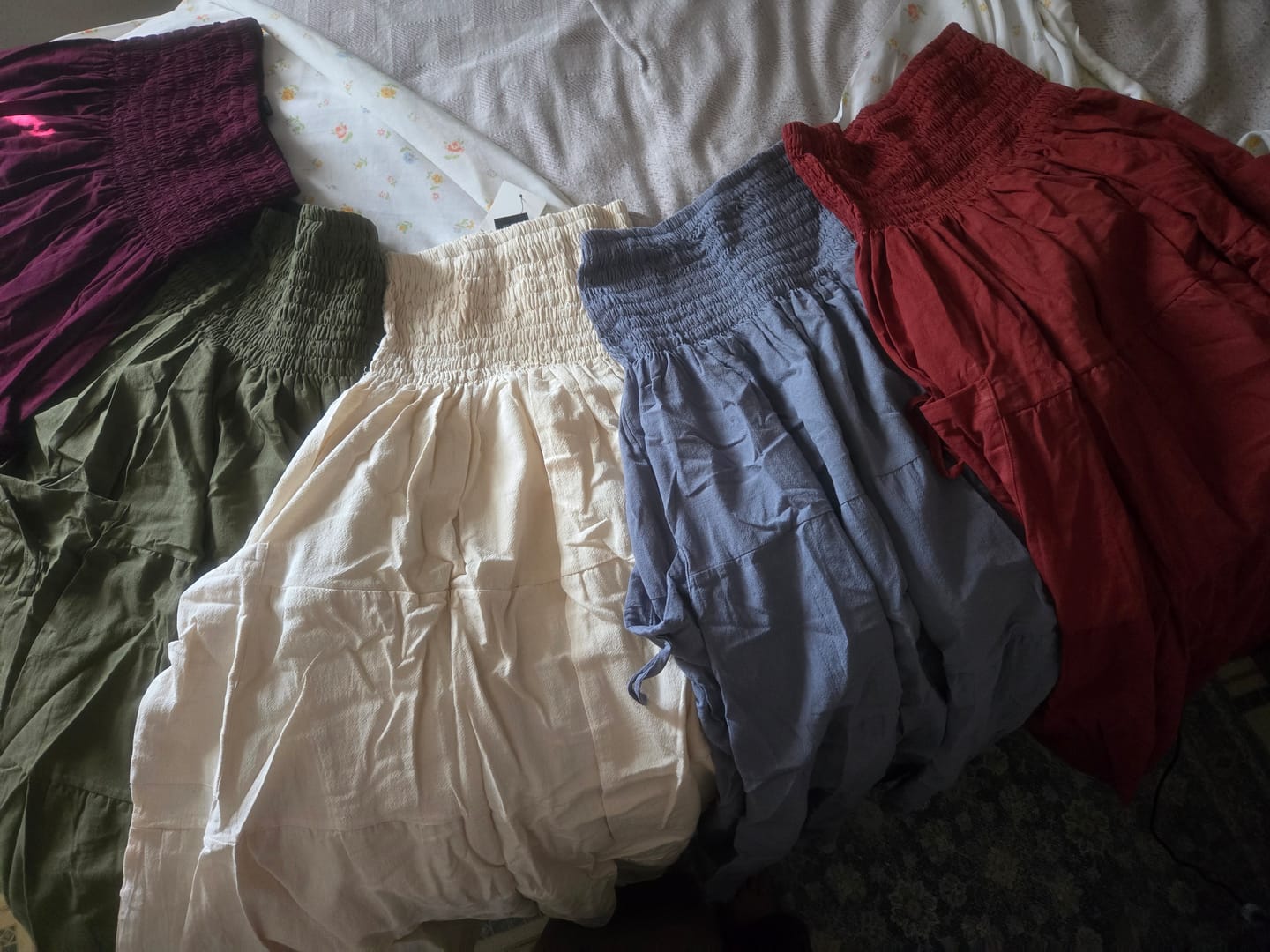 Customer photo review of Maxi Skirt Keela Rust