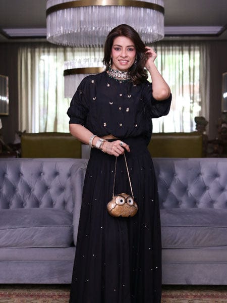 Customer photo review of Beparwah Top & Skirt Set
