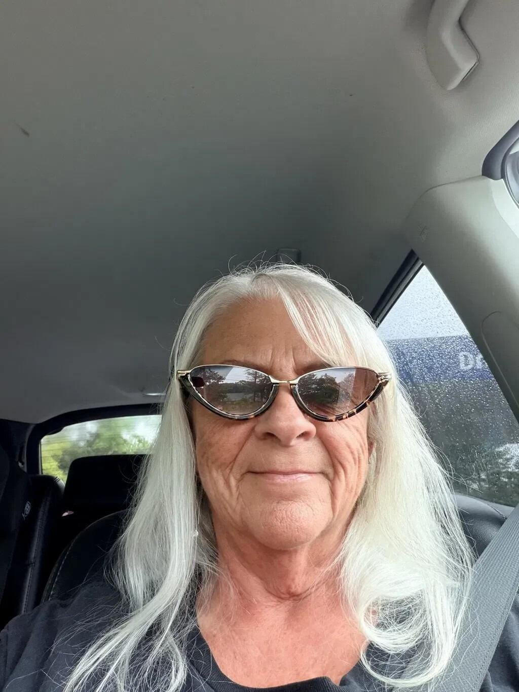 Customer photo review of Juliette Cat-Eye Sunglasses