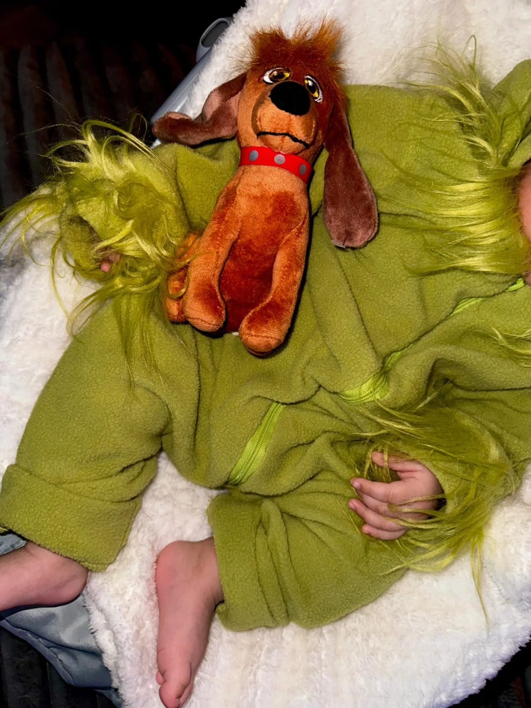 Customer photo review of Disfraz Navideño para Bebé