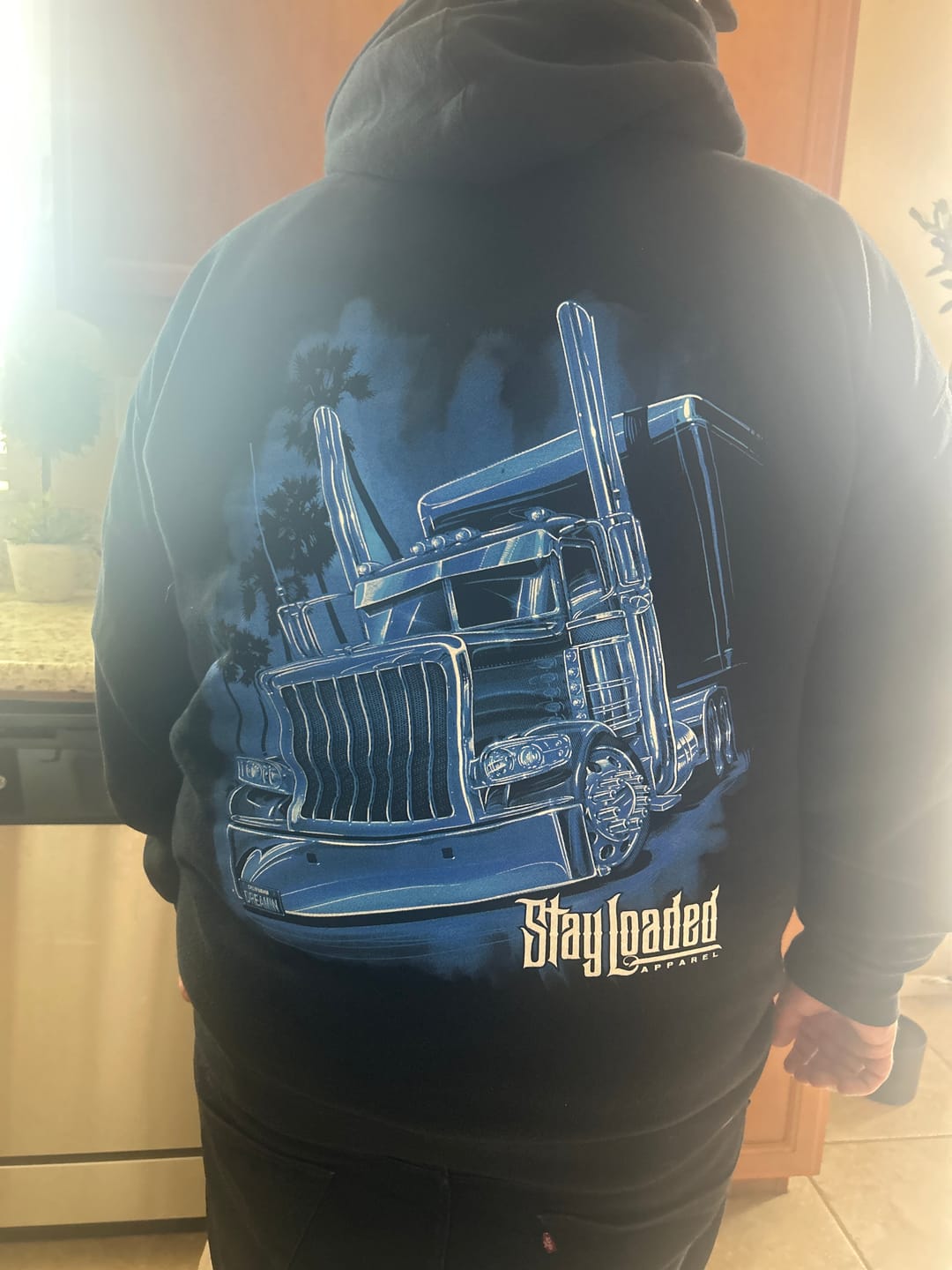 Customer photo review of California Dreamin' Hoodie