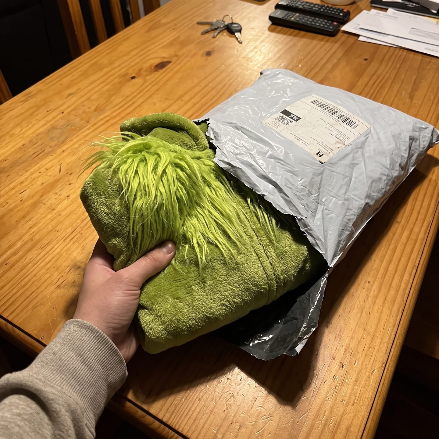 Customer photo review of Disfraz Navideño para Bebé