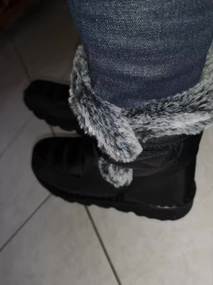 Customer photo review of Hivéria | Bottines d'hiver femme chaudes et imperméables
