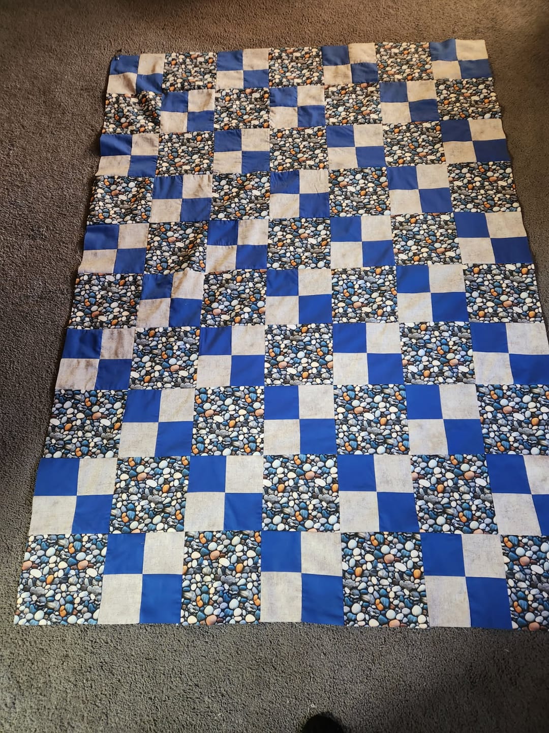 Customer photo review of Riverbed Rock Fabric