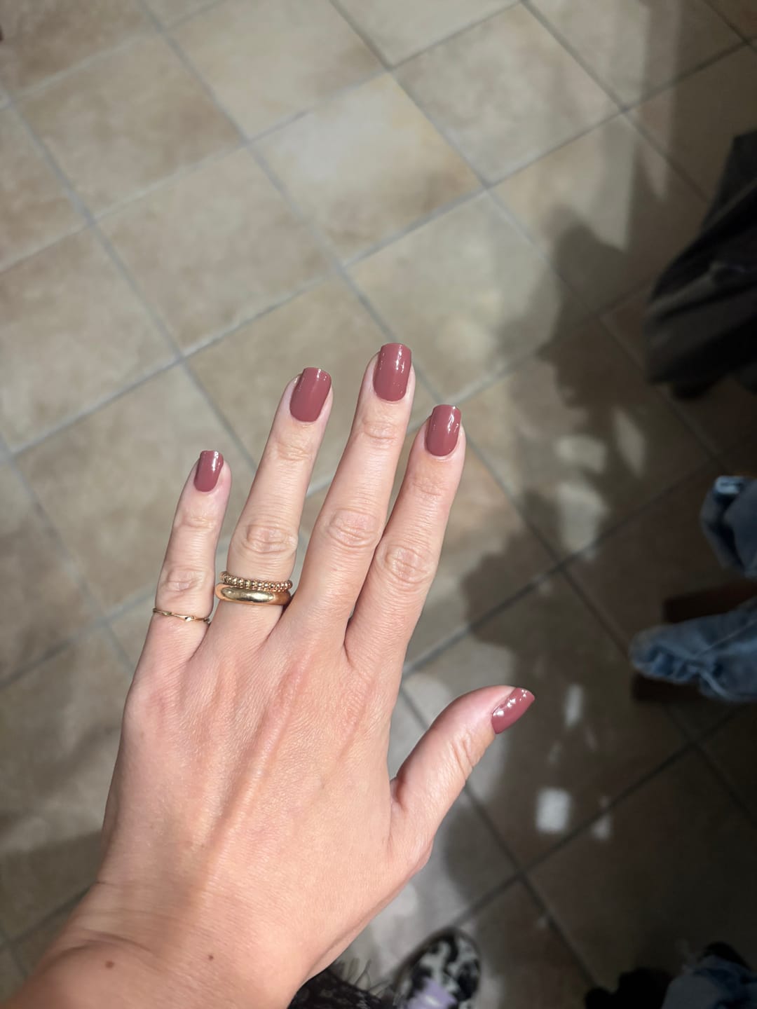 Customer photo review of Strisce Gel Marrone Burny