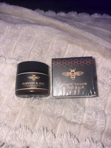 Customer photo review of Harvest & Hive™ Organic Tallow Balm - Made in the UK 🇬🇧