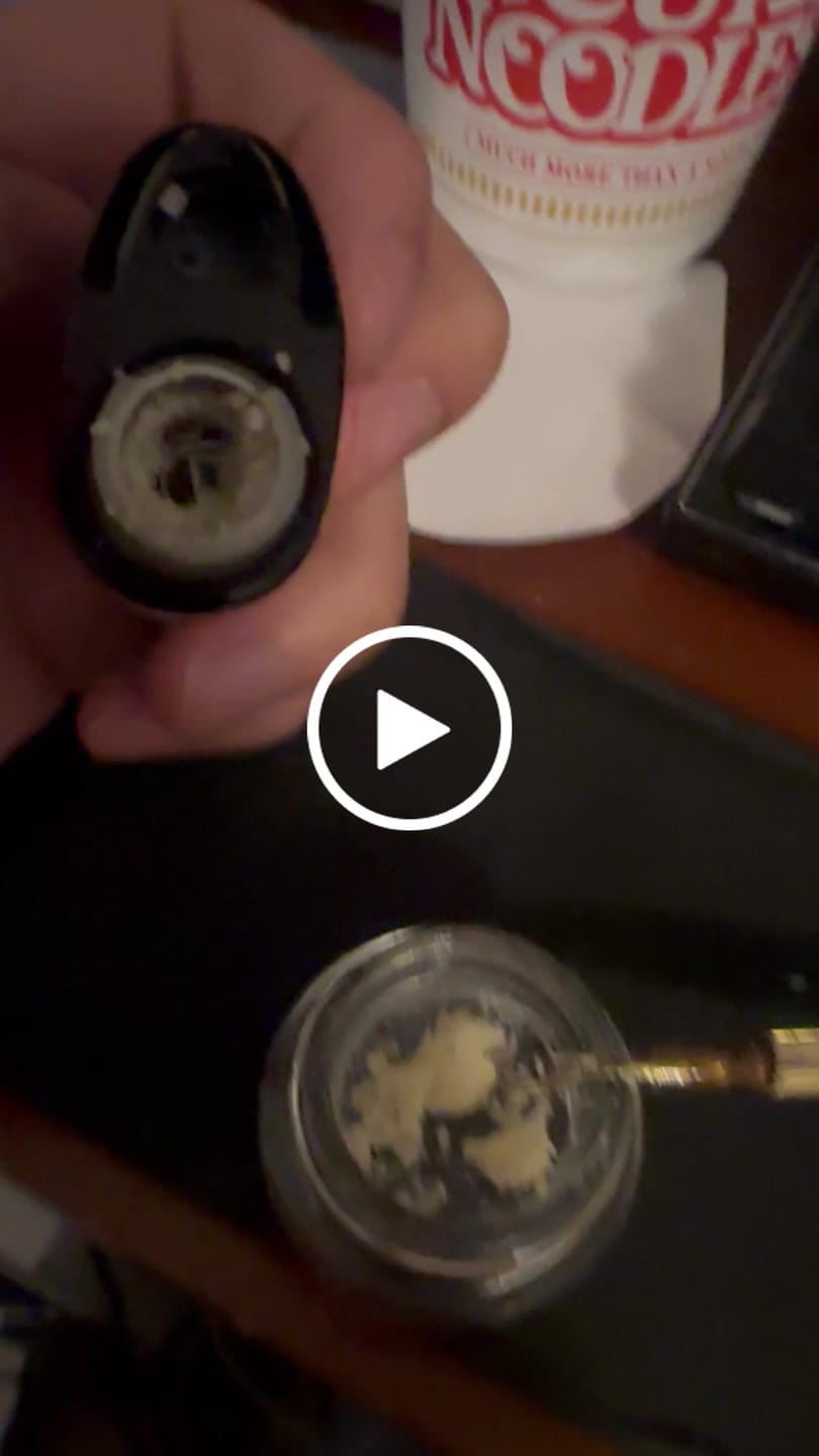 Customer video review of Trop Cherries THCa Live Resin