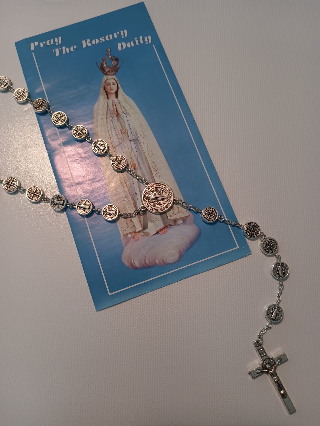 Customer photo review of St. Benedict Rosary – Exorcism – Blessed by Pope