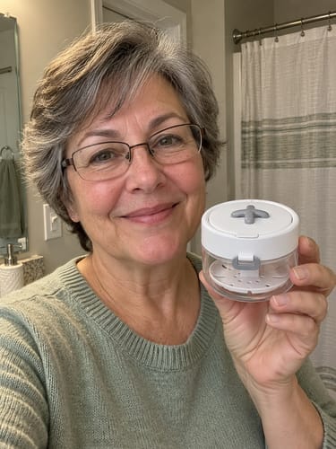 Customer photo review of Limpiador de Dentaduras y Alineadores DentiCare©