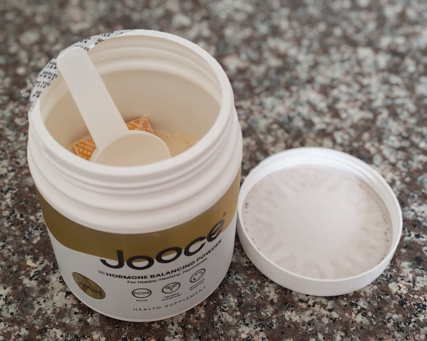 Customer photo review of JOOCE Hormone Balance Powder