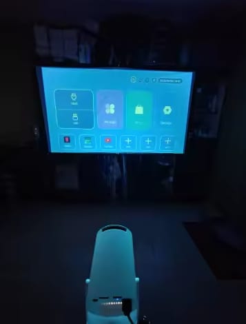Customer photo review of Comic Book Projector