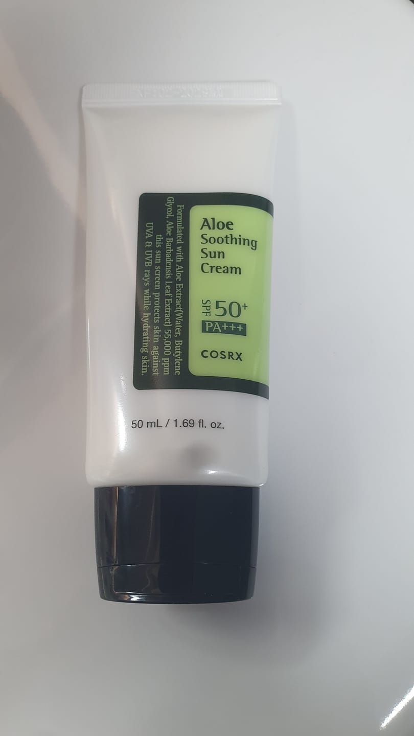 Customer photo review of COSRX - Crème solaire apaisante à l'Aloe - 50ml